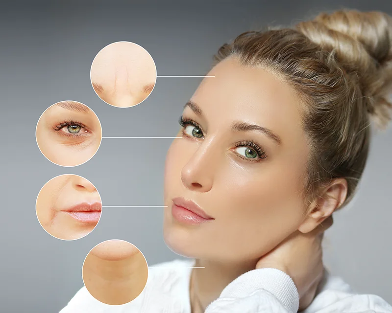 Dermal fillers are used on a variety areas of the face